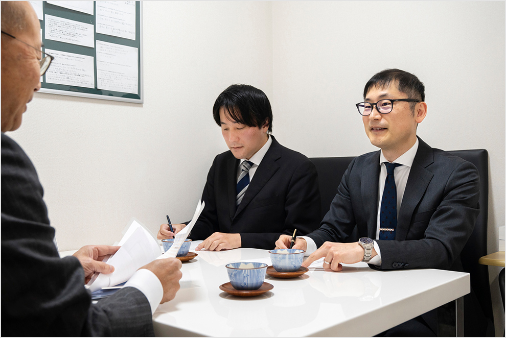 司法書士複数人の充実体制！